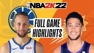 WARRIORS vs SUNS I Full Game Highlights I November 29, 2021 I Regular Season I NBA2k22