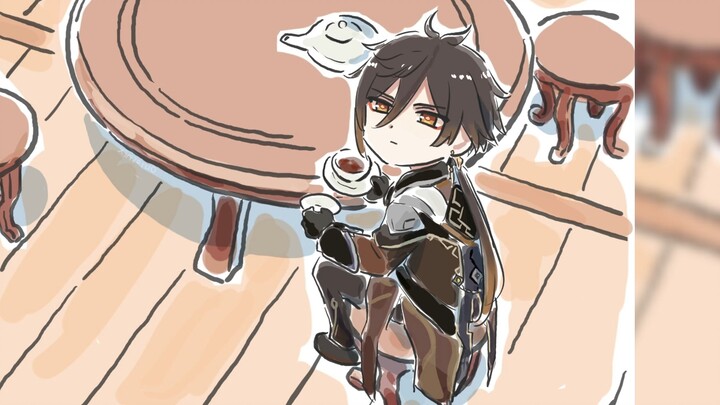 [Lord Weak Heart] Mondstadt's Flying Follow-up - Zhongli: It seems like something else is flying too