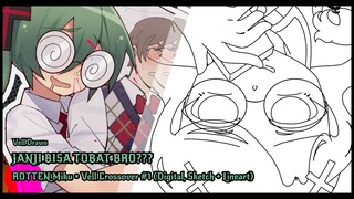 JANJI BISA TOBAT BRO??? [VSD Rotten Miku × Vell #1]