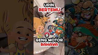 Upin Ipin Lawan Geng Motor!! Ketangkep Nggak Ya....? | MRI #Shorts