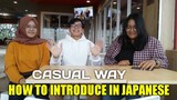 HOW TO INTRODUCE YOURSELF IN JAPANESE │ CASUAL WAY │By YouTuber san
