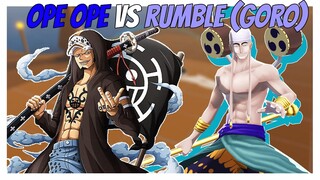 [NEW] Square Piece - OPE-OPE FRUIT vs RUMBLE FRUIT (GORO) | Roblox |