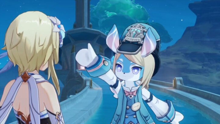 Aibel, the navigator of the Clementine Line, is the cutest little Meru-shin!