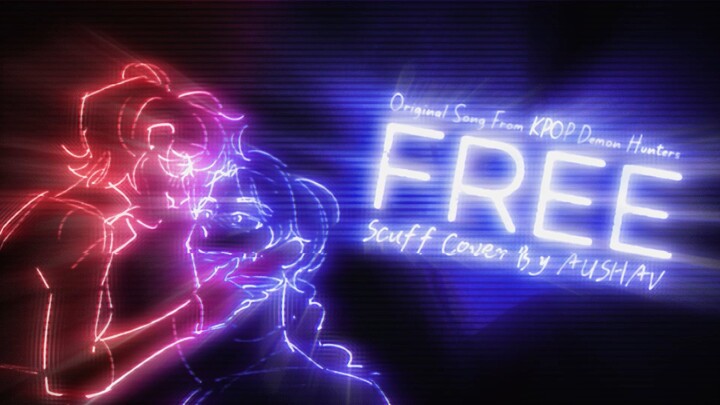 ASLI KALIAN HARUS NONTON KPOP DEMON HUNTERS!! 💜 "FREE" Scuff Cover By AUSHAV [Rumi x Jinu Tribute]