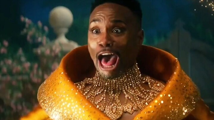 The Fairy Godmother in the new “Cinderella” — this look had me in tears!