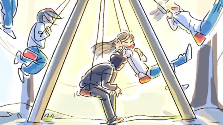 Swinging with you at 3x speed