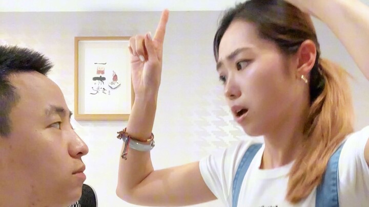 女人会撒娇，吃男朋友蛋糕