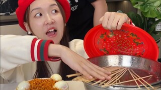 My boyfriend only cares about himself when eating.