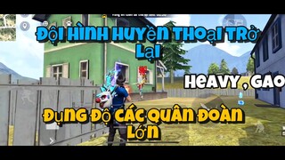 [FREE FIRE] SHADOW ,  DARK  , NPC  ĐỤNG ĐỘ HEAVY VÀ GAO TRONG CUSTOM TAY TO , TRYHARD KỸ NĂNG