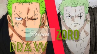 Menggambar Roronoa Zoro ⚔️ | OnePiece 👒