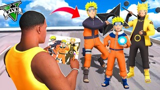 TODOS los NARUTO que DIBUJO es REAL en GTA 5!