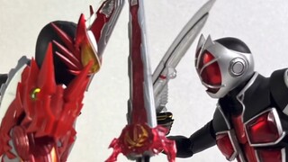 【Hentikan Animasi Gerak】Kamen Rider Wizard VS Kamen Rider Saber