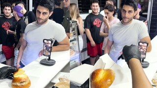 You can have both delicious food and handsome guys