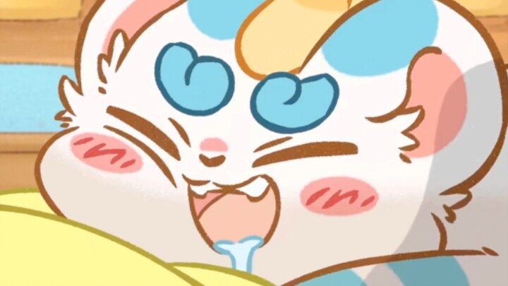[There is a beast] The little Pixiu's hair is about to be plucked out...