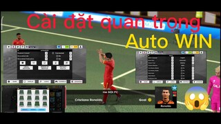 Cài đặt quan trọng trong dream league soccer 2022,Dls 22.