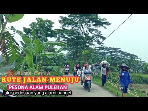 RUTE JALAN MENUJU WISATA ALAM PULEKAN NAMBO cileungsi
