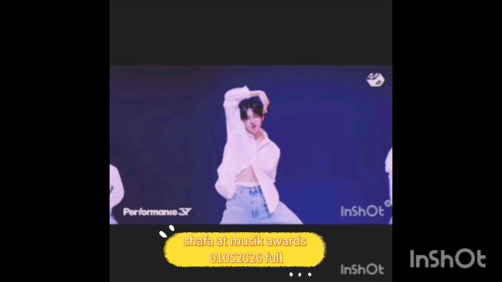 shafa full perfomance at musik awards 2026