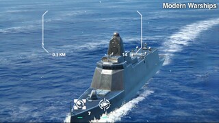 Modern Warships: ROK KDDX gameplay.  online match