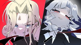 [KikusaTOON] The female knight caught by the nun