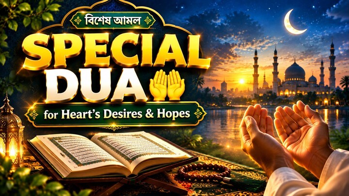為實現心中願望與期盼而作的特別祈禱 Special Dua for Your Heart’s Desires & Hopes