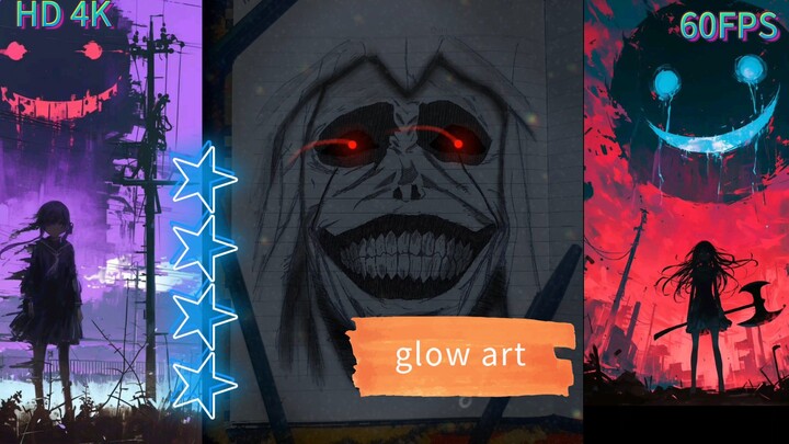 ✨✨✨glow art ✨✨✨