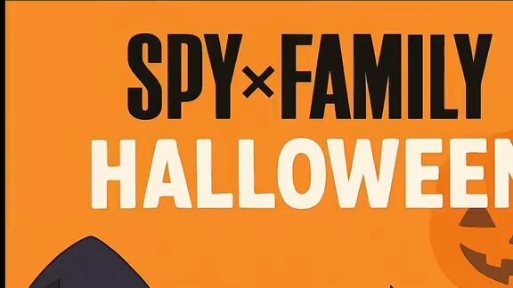 Fanart crossover Spy x Family bertema Halloween