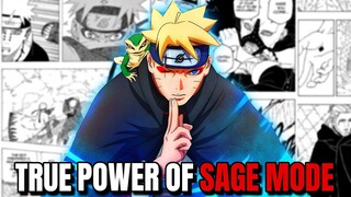 Boruto's New GOD Sage Mode Technique Will Make Him The Strongest Shinobi EVER! Boruto TBV Analysis!