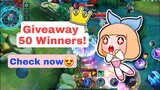GIVEAWAY 50 WINNERS!❤️🔥CHECK WHO WON NOW!😍💎