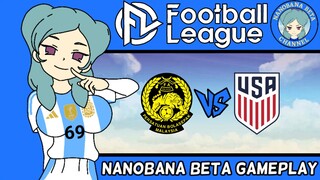 Beta Football League 2025 | Malaysia 🇲🇾 VS 🇺🇲 United States