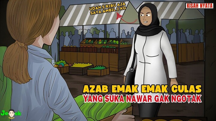 AZAB EMAK EMAK YANG SUKA NAWAR TAPI GAK NGOTAK SINETRON AZAB