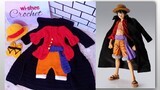 One Piece Luffy crochet costume