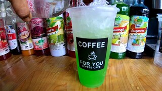 สูตรชง เเคนตาลูป อิตาเลี่ยนโซดา แก้วละ25 30 เปรี้ยว ซ่า ชื่นใจ