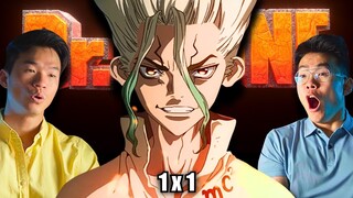 TEN BILLION PERCENT!! - Dr. Stone Episode 1 Reaction