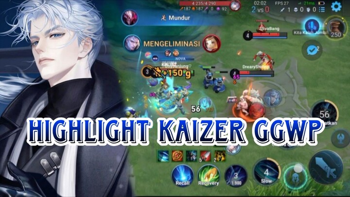 HIGHLIGHT KAIZER GGWP