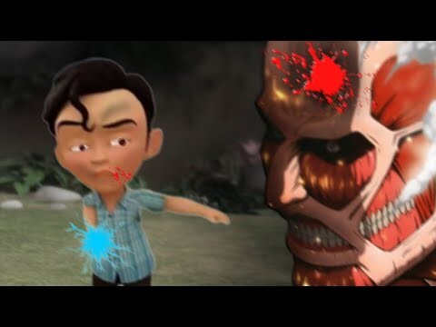 PERTARUNGAN FIZI MELAWAN TITAN IPIN DIMULAI (PART 4)