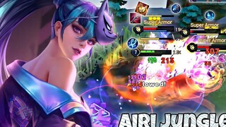 เกมเพลย์ Airi Jungle Pro Best Build Arena of Valor Mobile CoT