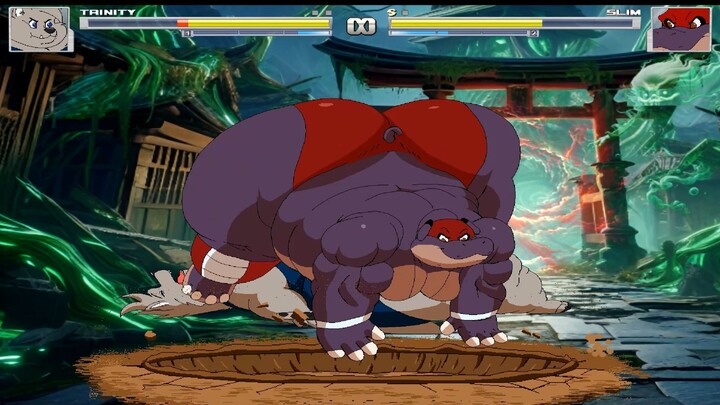 Slim Vs Trinity Strike | Mugen | HD