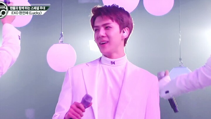 【EXO】เวทีสุดงดงามของเพลง “Lucky”