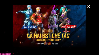 Free Fire _ Test Sự Kiện 2 Trong 1 Săn Đồ Búp Bê Và Thỏ Ma - Xuất Hiện Mặt Nạ Ma