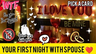 🔞 Your FIRST INTIMATE NIGHT with spouse ❤️ Special Moments 🙂 JUICY MESSAGES 🔥🔮 PICKACARD#tarot#love