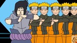 22. Sasuke & Naruto & Ino & Sakura & Teknik Klon