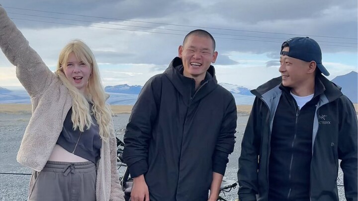 I never expected to run into Huyuanxing in Iceland!