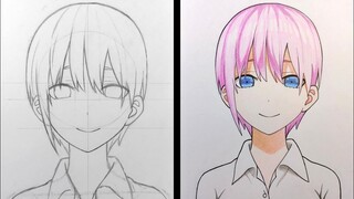 How to Draw ICHIKA Nakano - [Gotoubun no Hanayome]