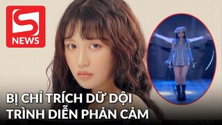 Han Sara lên tiếng sau khi bị chỉ trích dữ dội vì trình diễn 'Cô gái mở đường' phản cảm