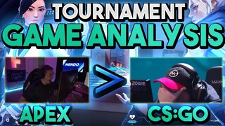 APEX PROS DESTROY CS LEGENDS! Here's How (Valorant Gameplay Analysis - Haven)