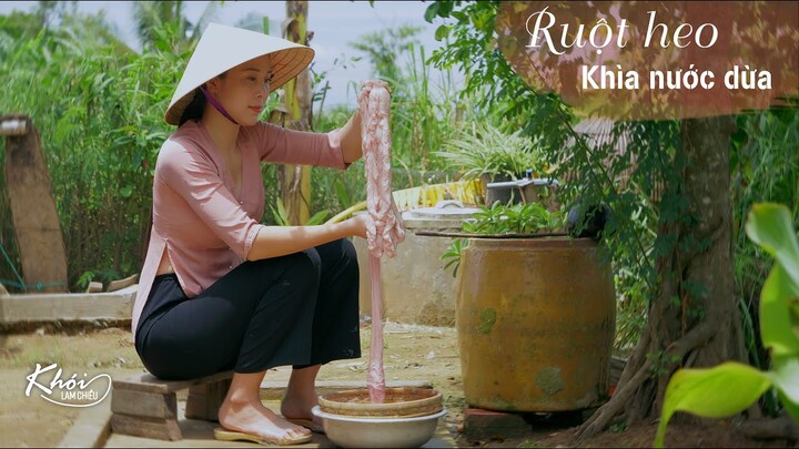 Ruột heo khìa nước dừa - Khói Lam Chiều # 107 | Pig intestines stew coconut