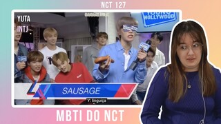 REAGINDO À 'CLASSIFICANDO O NCT 127 POR TIPO DE PERSONALIDADE MBTI'