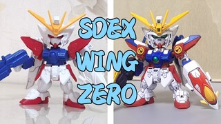 [Nikmati satu pukulan dan satu pukulan] Bandai SDEX WING GUNDAM ZERO