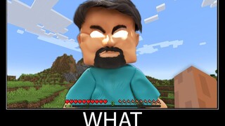 Minecraft รออะไร meme part 142 minecraft สมจริง Herobrine