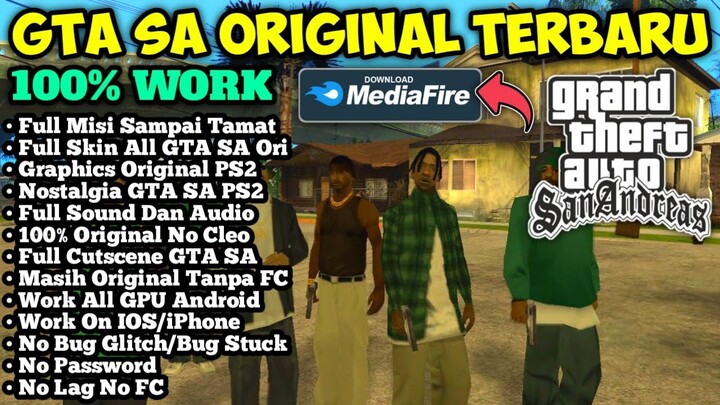 100% Berhasil Cara Download GTA SA Original Terbaru 2022 Full Mission || GTA SA